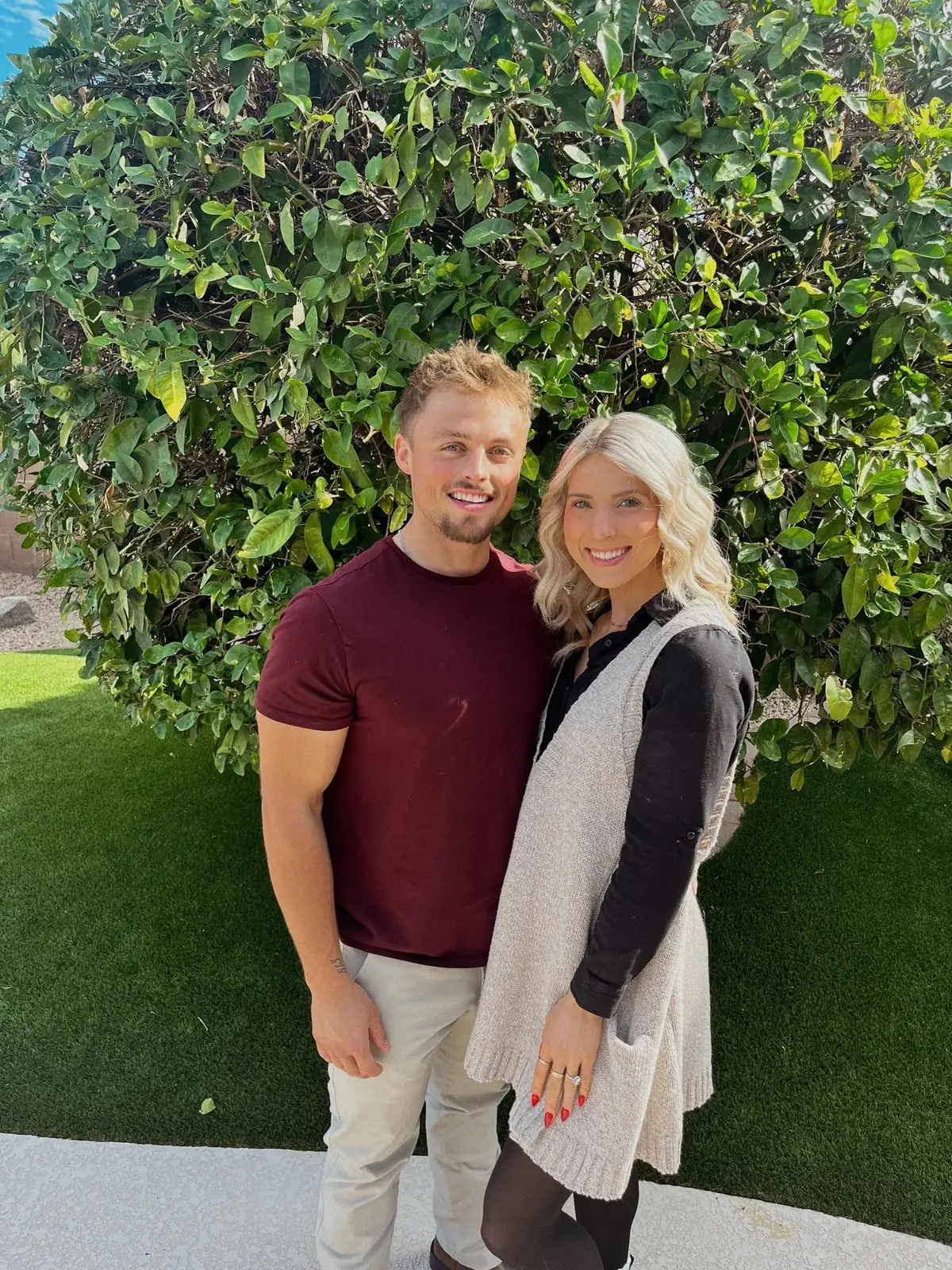 Chase and Emily Adams, owners of Turf Tune Up